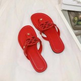 Open Toe Flat Herringbone Clip On Slippers GDLW-313-3