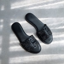 Mesh Patchwork Flat Sandal Slippers GDLW-816