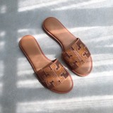 Mesh Patchwork Flat Sandal Slippers GDLW-816
