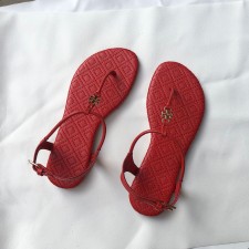 Herringbone Clip-On Soft Sole Roman Shoes GDLW-313