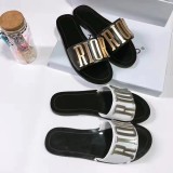 Letter Metal Buckle Fashion Sandals Slippers GDLW-080