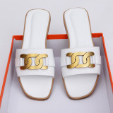 Fashion One-Line Flat Sandal Slippers GDLW-319