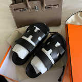 One-line Strap Velcro Slippers  GDLW-707-2