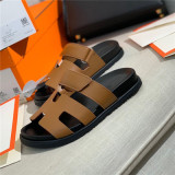 One-line Strap Velcro Slippers  GDLW-707-2