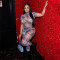 Sexy Backless Print See Through Mesh Jumpsuit XEF-47149