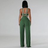 Fashion Slim Wrap Chest And Sling Jumpsuit 2 Piece Set CYA-901259