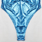 Sexy Backless Solid Color One Piece Swimsuit CYA-901240