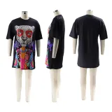 3D Cartoon Print Casual T-shirt Dress SFY-TW487
