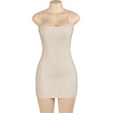 Sleeveless Tube Tops Slim Mini Dress GAXB-A445DS