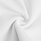 Solid Color Deep V Neck Mini Dress GAXB-A487DS