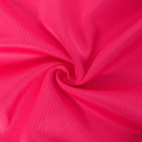 Sleeveless One Shoulder Wooden Ear Split Dress GAXB-A230DS