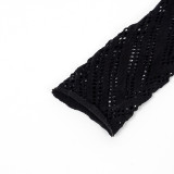 Sexy Seductive See-through Mesh Jumpsuit  GAXB-A072JP