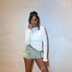 Solid O Neck Long Sleeve T Shirt GAXB-A369TP