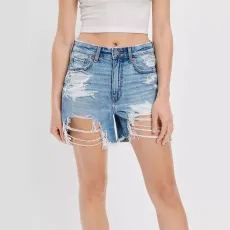 Casual Holes Pockets Denim Shorts GKNF-TS-A396