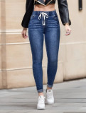 Fashion High Waist Pencil Jeans GKNF-TSXF-2321