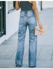 Casual Loose Straight Jean GKNF-TSQ-1086