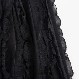 Solid Color Long Sleeve Pants Two Piece Set GAXB-A222ST