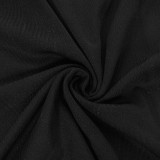 Solid Color Bow Sexy Hollow Out Mini Dress GAXB-W054DS