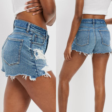 Fashion High Waist Denim Short GKNF-TS-A397