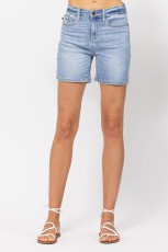 Casual Pockets Zipper Denim Shorts GKNF-TS-J24456(Z6010)