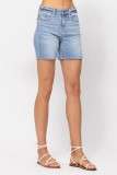 Casual Pockets Zipper Denim Shorts GKNF-TS-J24456(Z6010)