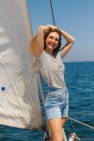 Casual Pockets Zipper Denim Shorts GKNF-TS-J24456(Z6010)