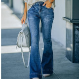 Casual High Waist Flare Jeans GKNF-KM-7112(X9041)