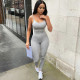 Solid Color Yoga Sport Sling Jumpsuit GYSL-19927