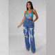Casual Holes Multi-pockets Jeans GKNF-TSJ-6975