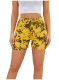 Fashion Print Slim Denim Short GKNF-TSQ-122