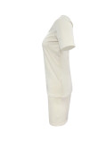 Solid Color Short Sleeve Sport 2 Piece Shorts Set GYSL-999