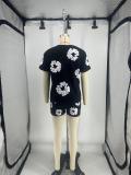 Casual Sport Short Sleeve Print Short Suit GYSL-1228