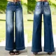 Fashion Denim Loose Wide Leg Jeans GKNF-TSYJ-24006