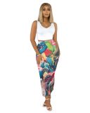 Fashion Print Tight Half Body Skirt MZ-2867