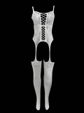 Sexy Hollow Out Holes Pantyhose Erotic Pajamas GYDE-21173