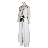 Camellia Bow Sleeveless Long Tank Dress Wide Leg Pants Set ZSD-0690
