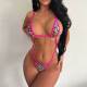 Leopard Print Backless One Piece Swimsuit DYSC-DY23A603YYB042513