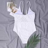 Hollow Out Bra Pads Sexy Tight Backless One Piece Swimsuit DYSC-DY1108114