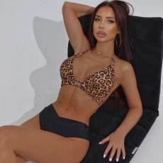 Leopard Print Bikinis Swimsuit 2 Piece Set DYSC-DY23C615YYB122913