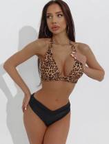 Leopard Print Bikinis Swimsuit 2 Piece Set DYSC-DY23C615YYB122913