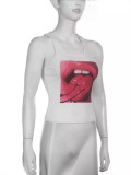 Sleeveless Print Casual Tank Tops GXJL-H0006