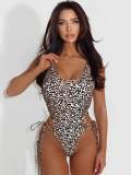Print Bandage Backless One Piece Swimsuit DYSC-DY23A605YYB042613
