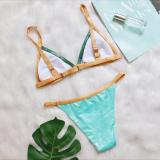 Beaded Adjustable Strap Two Piece Swimsuit DYSC-DY24A1204YYB013013