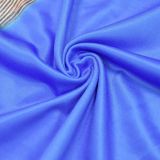 Fashion Pleated Color Block Plus Size Maxi Dress BY-6952