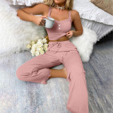Homewear Lace Camisole Pants Pajama Set GLSY-W0251