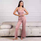 Homewear Lace Camisole Pants Pajama Set GLSY-W0251