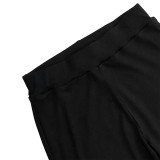 Single Shoulder Tank Top Sport Pants Set LSD-2014