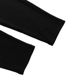 Single Shoulder Tank Top Sport Pants Set LSD-2014