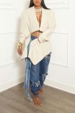 Sexy Short Suit Denim Tie Up Skirt Set ZSD-0694