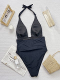 Solid Color Sexy One Piece Swimsuit CSYZ-919
